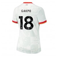 Liverpool Cody Gakpo #18 Tredjedrakt Dame 2024-25 Kortermet